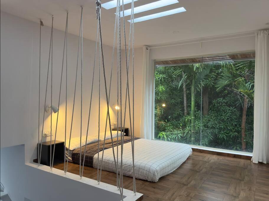Serenity Farm Stay Hampapura ภายนอก รูปภาพ